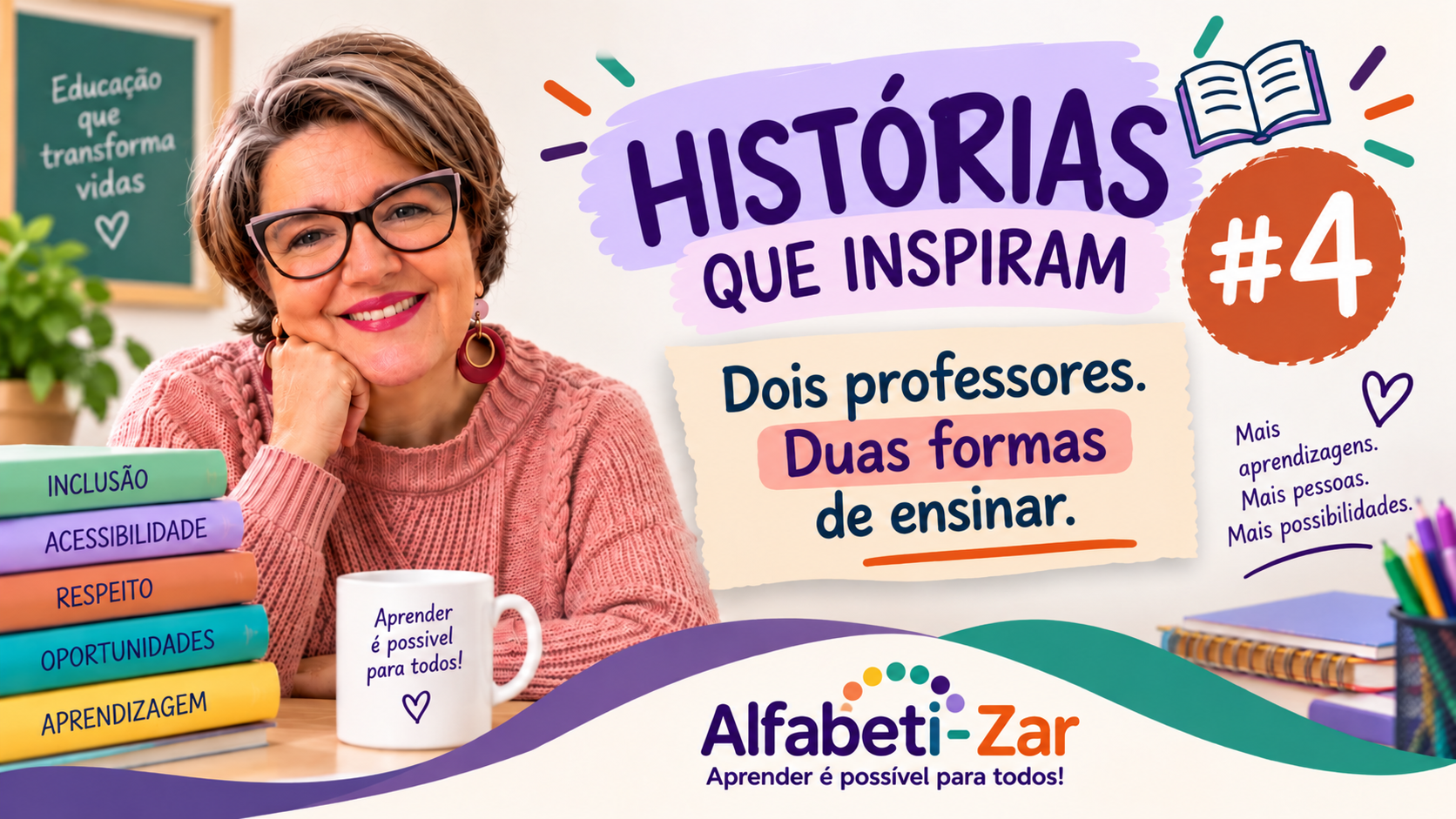Miniatura do vídeo: Dois professores. Duas formas de ensinar.
